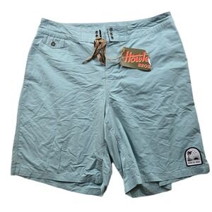 Howler Bros Boardshorts Mens 36 Blue Cotton Nylon Buchannon Surfmist NEW